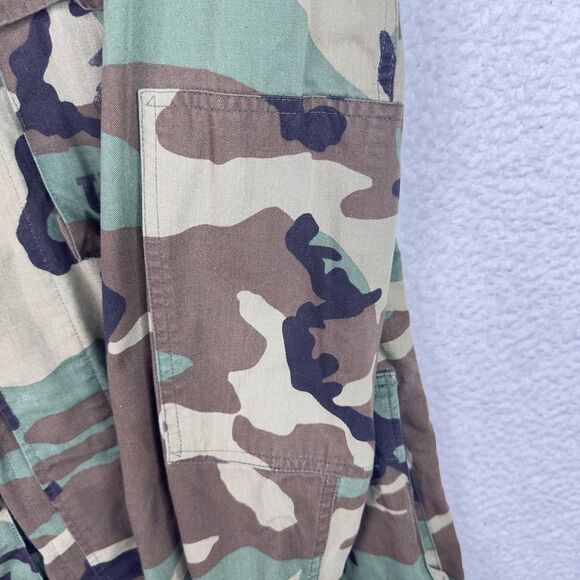 USMC Military Camouflage Jacket Men’s Small Woodland Camo Twill BDU Combat Field - Picture 8 of 14